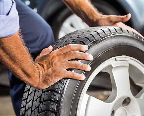 Vehicle Tire Change and Rotation